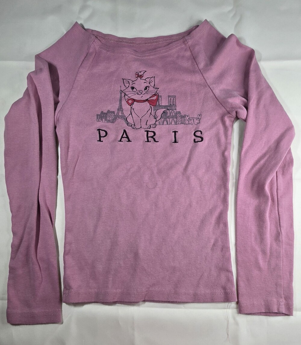 Disney The Aristocats Marie Paris Long Sleeve Shirt Size Small Sku 0282